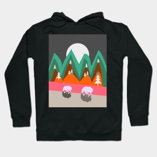 Bears walking home Hoodie